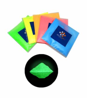 Fluorescent UV pigment