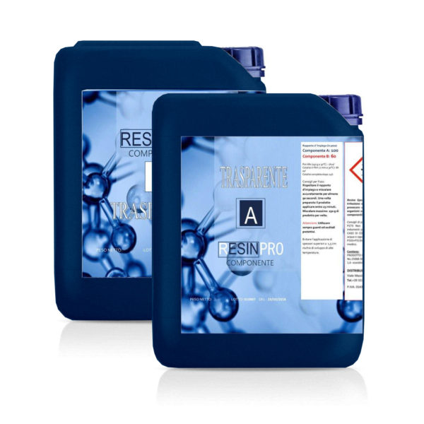 TRANSPARENT EPOXY RESIN 800 GR [1,76 LB] - ResinPro - Creativity at your  service