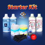 STARTER KIT with Silicone rubber in paste for moulds