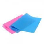 Silicone mat blue/pink