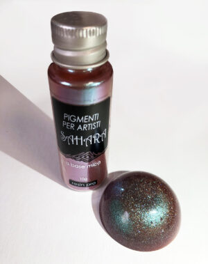 Motion effect - Sahara Chameleon Pigment 10 gr [0,02 lb] - 04 - Ruby Blue Metallic