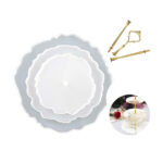 3pcs fruit holder silicone mold set