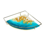 Metal corner tray holder