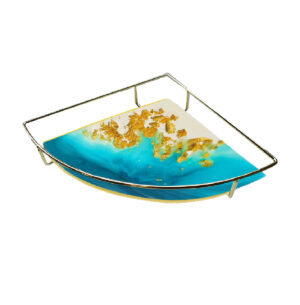 Metal corner tray holder