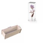 Rectangle 3D Silicone mould - perfect for creating beautiful decorations - 15.5×5.5x5.5 cm