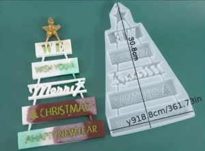 Mold for Christmas Tree for Home Decorations