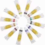 12 acrylic colors – Perfect for Naturesin acrylic resin