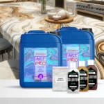 Amber Onyx Effect Kit with epoxy resin