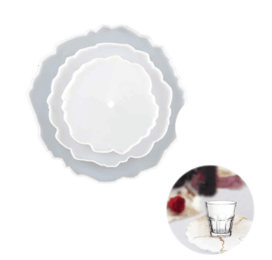 Silicone Mold Set: Create Resin Coasters – 3 pcs