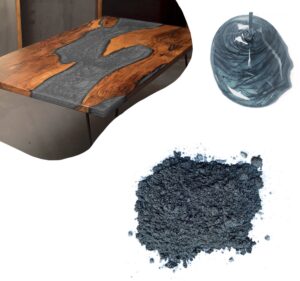 Metallic Pigment SAHARA – 10g and 100g - DARK GREY 100 gr