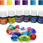 Set of 8 Transparent Colors for Resin and Glass