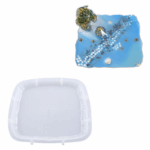 Square Silicone Mold - Create Your Custom Tray! 14.7 cm (4 molds)