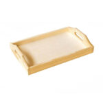 Customizable wooden tray